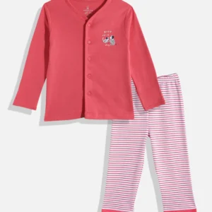 Girls 2-Piece Pyjama Set – Red